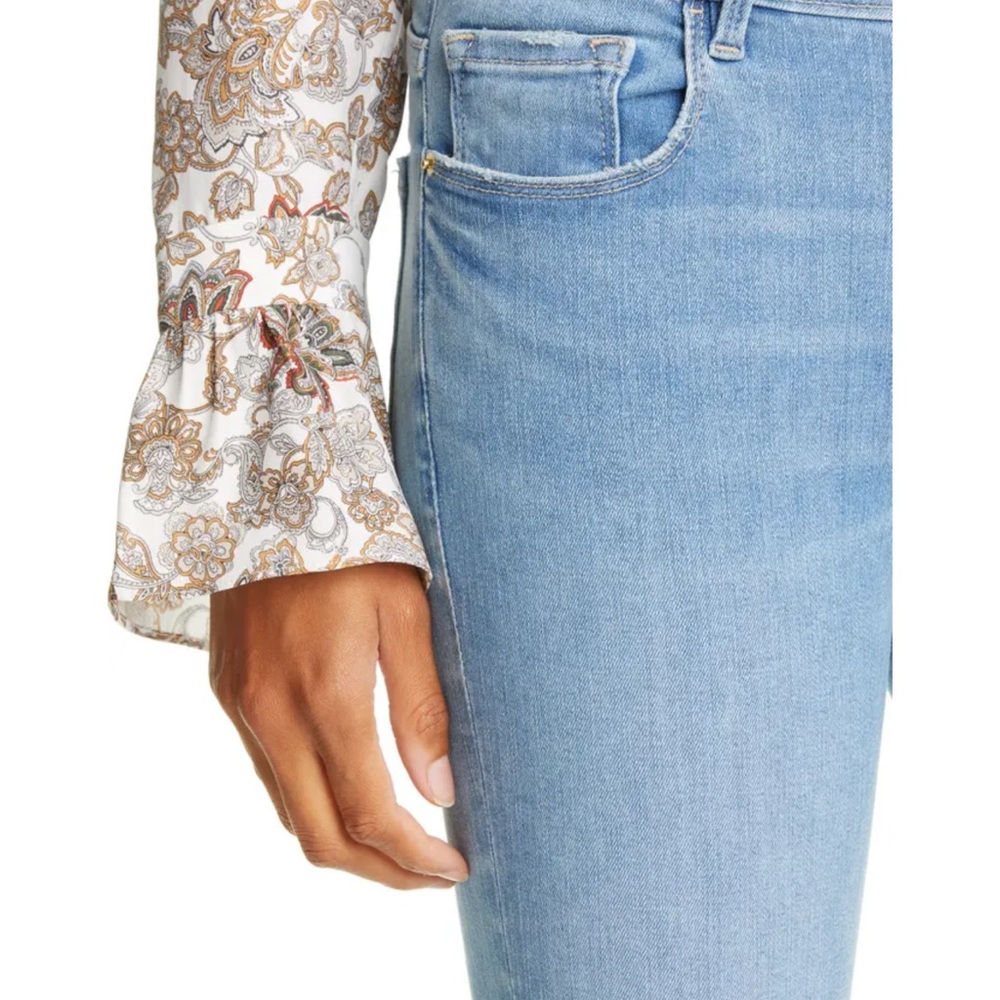 Frame Le One Skinny Jeans in Caspio Fits Size 8-16 - Picture 7 of 15